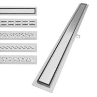 AQUAMARIN Zuhanyzó lemez sima 120 cm