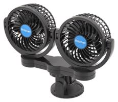 COMPASS Műszerfal ventilátor  MITCHELL DUO - 12V