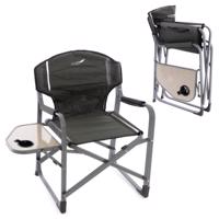 DIVERO Kempingszék szett 2 db 300D zöld + asztal