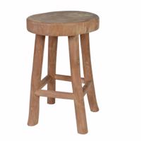 DIVERO Tömör tíkfa szék kezelt