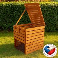 Fa komposztáló 800 L cseh gyártmány tömörfából