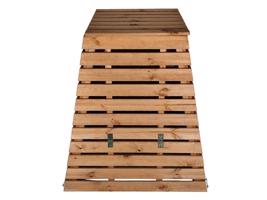 Fa komposztáló 800 L cseh gyártmány