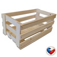 Fa láda gyümölcsnek 23 x 15 x 8 cm cseh gyártmány