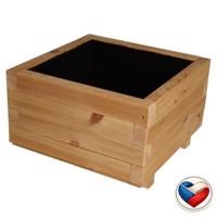 Fa virágcserép Flor 46 x 46 x 29 cm cseh gyártmány