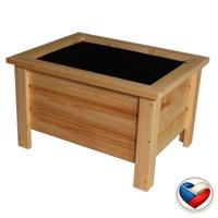 Fa virágcserép Maceta lábakkal 58×45×37 cm cseh gyártmány