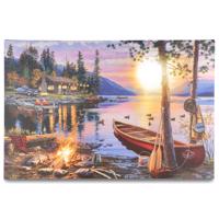 Fali kép Sunset Canada 4 LED 40 x 60 cm
