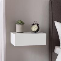 Függő éjjeliszekrények 2 db  praktikus szett46x30x15  fehér