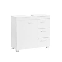 Fürdőszobai mosdó alatti szekrény 70x30x64 cm fehér