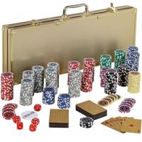 GamesPlanet  Póker szett Gold Edition 500 lézer zseton