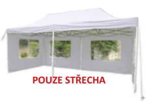 GARTHEN Tartalék tető parti sátorhoz  3 x 6 m fehér