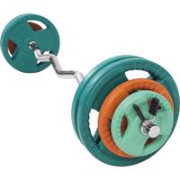 Gorilla Sports 35 kg súlyzó szett rugós zárral