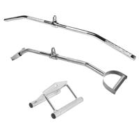 Gorilla Sports Csigás gép krómozott markolat szett 3 db