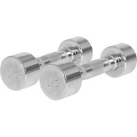 Gorilla Sports Krómozott egykezes súlyzók 2 x 2 kg