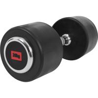 Gorilla Sports Öntöttvas gumírozott egykezes súlyzó 20 kg