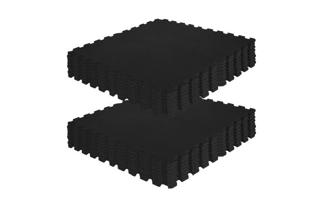 Gorilla Sports Védőszőnyeg szett 16 db fekete