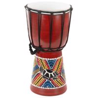 Gyermek Djembe dob teknős kézzel készített 30 cm