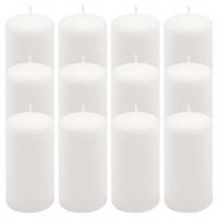 Gyertya készlet 11,5 cm Ø 6 cm 12 db fehér