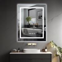 IREDA Fürdőszobatükör LED világítás 60 x 80 cm