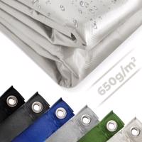 JAGO Ponyva 650 g/m² alumínium háló 3 x 6 m fehér