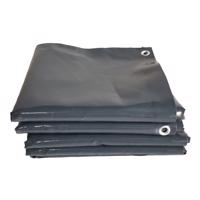 JAGO Ponyva 650 g/m² alumínium háló antracit 4 x 7 m