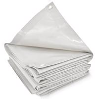 JAGO Ponyva 650 g/m² alumínium háló fehér 4 x 3 m