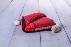 JAHU Törölköző Spirala 70 x 140 cm piros