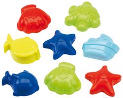 Játékok homokozóba formák  Ecoiffier Ocean 8 db