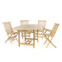 Kerti bútor készlet DIVERO® GL5519 - tíkfa