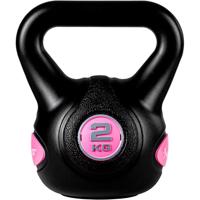 Kettlebell MOVIT®  2 kg fekete/rózsaszín