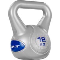 Kettlebell súlyzó 12 kg MOVIT - szürke