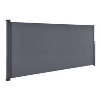 Kihúzható oldalsó árnyékoló 500 x 180 cm sötét szürke