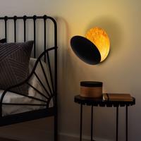 LED fali lámpa 25 cm réz