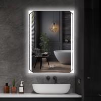 LED fürdőszobai tükör 80x60 cm, világítással és páramentesít