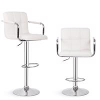 MIADOMODO Bárszék 2 db karfás fehér