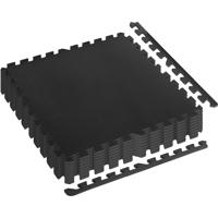MOVIT Puzzle tatami szőnyeg szett 3 m² fekete