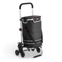 Összecsukható alumínium bevásárlókocsi 6 kerekes 30 kg