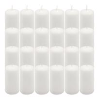 Paraffin gyertya 10 cm 20 óra égési idő 24 db fehér