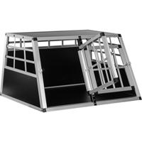 PETSTUFF® Kutyaszállító box aluminium 89 × 69 × 50 cm 12 kg