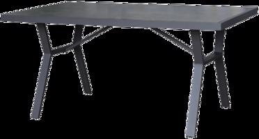 ROJAPLAST Alumínium asztal SIBIU 140 x 80 cm grafit