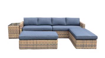ROJAPLAST Kerti rattan bútor készlet HARTFORD