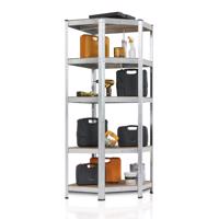 Sarokpolc garázsba 5 polc 180 x 70 x 40–70 cm 875 kg