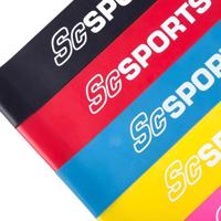 ScSPORTS® Fitness ellenállás-szalag készlet 5 db