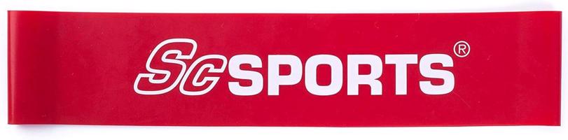 ScSPORTS Latex szalag 13,5 kg piros