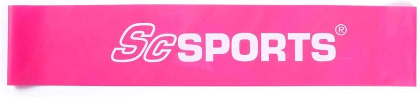 ScSPORTS Latex szalag 4 kg rózsaszín