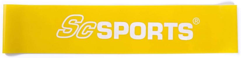 ScSPORTS Latex szalag 9 kg sárga