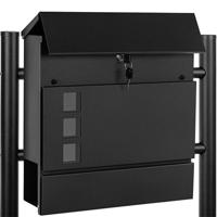 STILISTA Postaláda álló Miami antracit 2 láb