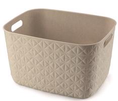 Tárolódoboz Softex L 19 L bézs