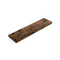 VASAGLE Fali polc 80 cm rusztikus barna