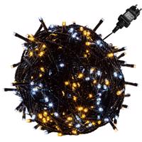 VOLTRONIC® Fényfüzér 5 m 50 LED meleg/hideg fehér